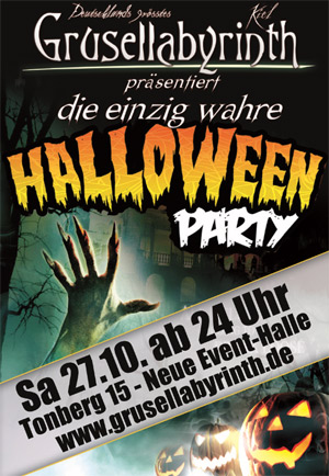 Halloween-Party im Grusellabyrinth Kiel