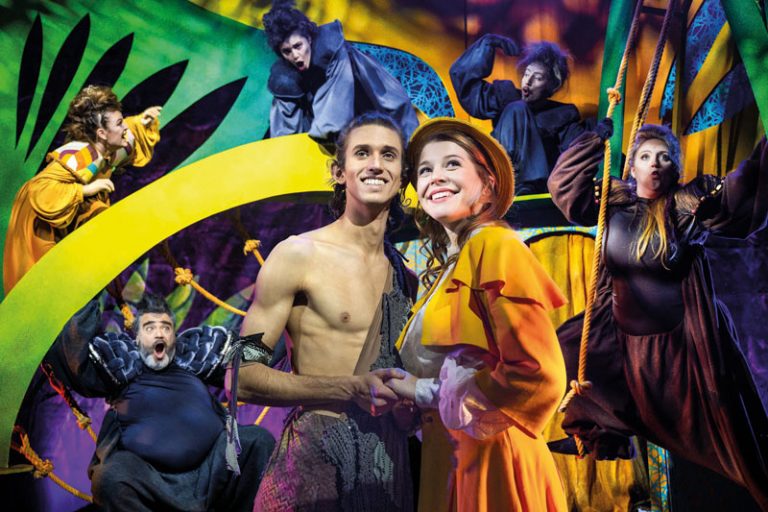 Familienmusical verwandelt Wunderino Arena in Dschungelwelt – Tarzan – das Musical